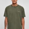Oversized Small Embroidery Tee bottlegreen