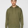 Oversized Sweat Hoody Olive