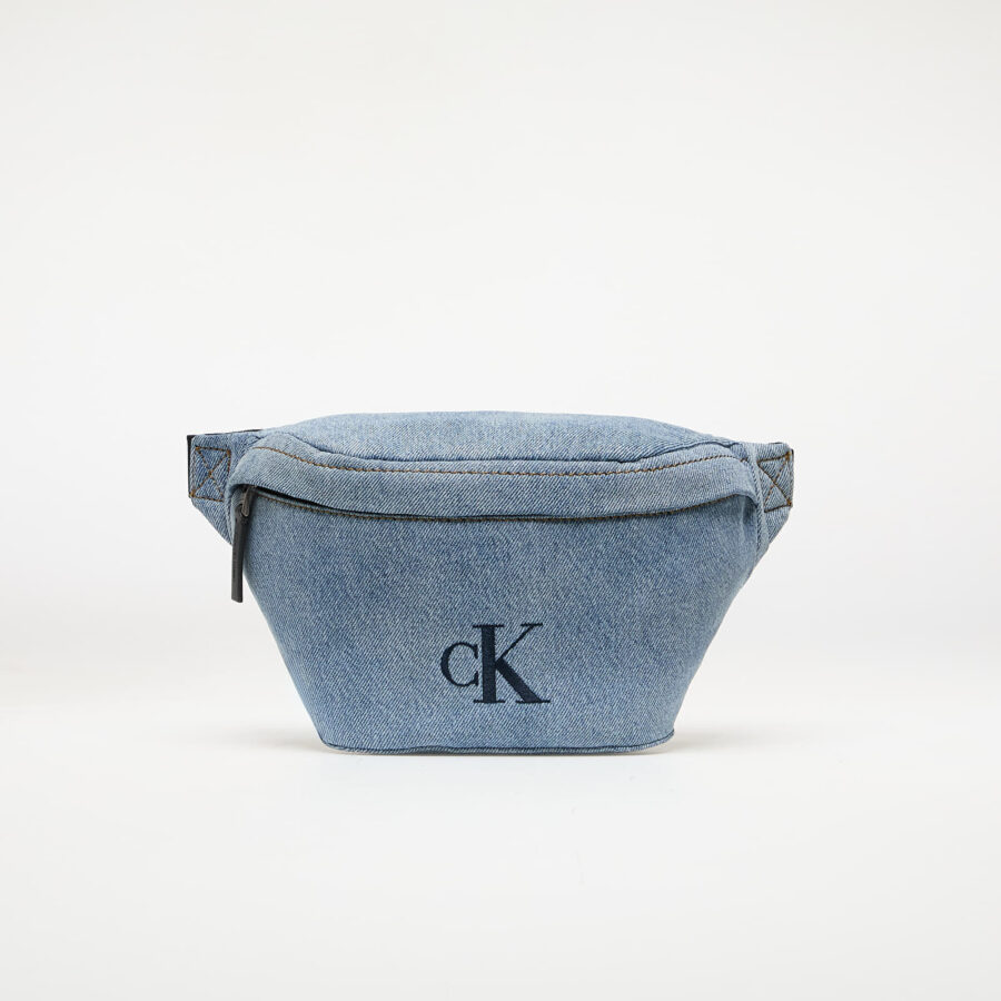 Övtáska Calvin Klein Jeans Denim Waistbag Blue Universal-alacsony-ár