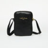 Övtáska FRED PERRY Tumbled Leather Side Bag Black Universal-alacsony-ár