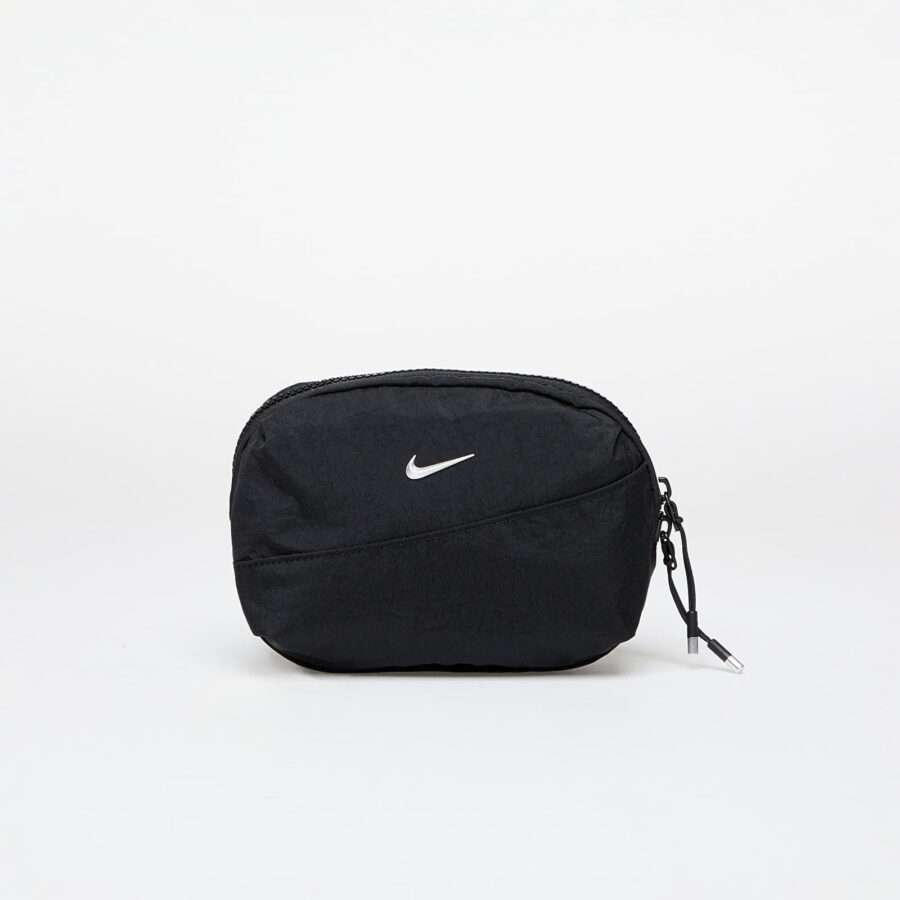 Övtáska Nike Aura Waistpack Black/ Black/ Matte Silver 2 l-alacsony-ár