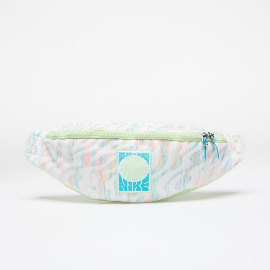 Övtáska Nike Heritage Fanny Pack White/ Barely Volt/ Dusty Cactus 3 l-alacsony-ár