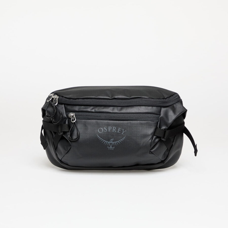 Övtáska Osprey Transporter Waist Pack Raven Black/ Black 3 l-alacsony-ár