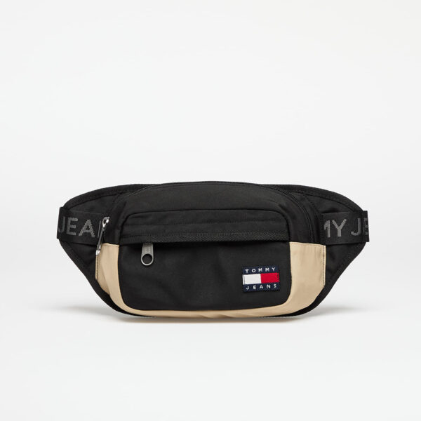 Övtáska Tommy Jeans Essential Daily Bumbag Black Universal-alacsony-ár