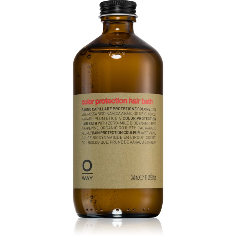 Oway ColorUp Hair Bath sampon festett vagy melírozott hajra 240 ml-ár