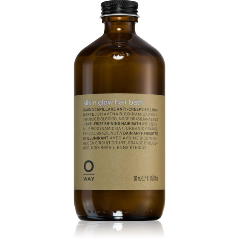 Oway Silk'n Glow Hair Bath sampon a porózus hajra 240 ml-ár