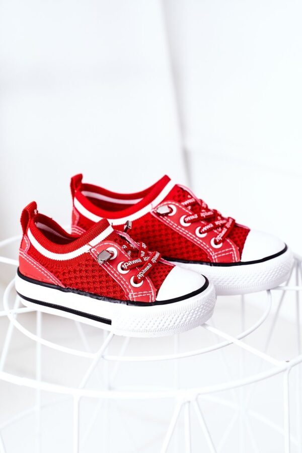 PA1 Gyermek Airy Sneakers Red Kids Club