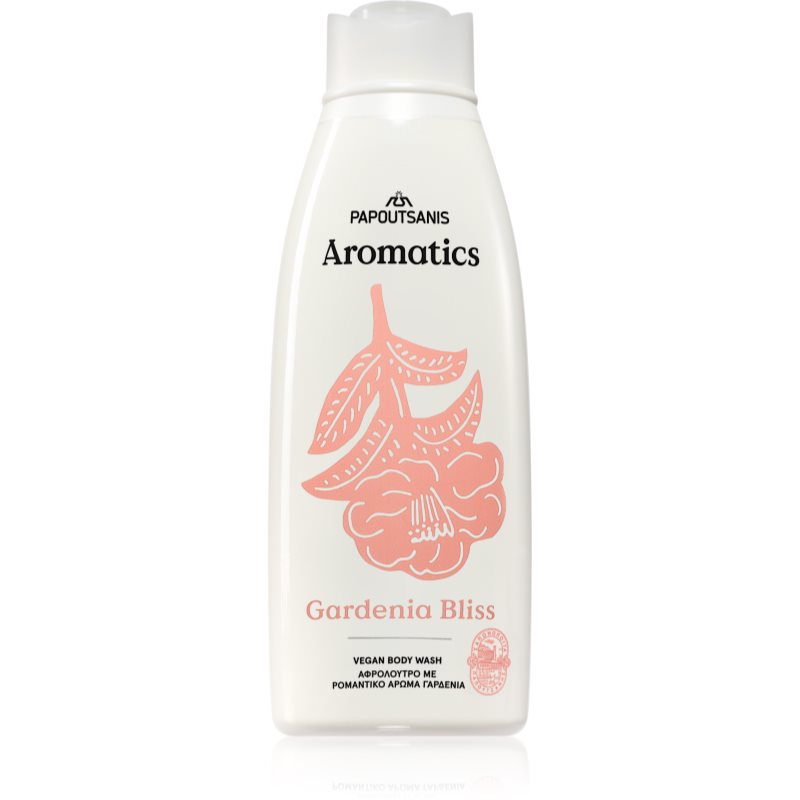 PAPOUTSANIS Aromatics Gardenia Bliss gyengéd tusfürdő gél 650 ml-Ár