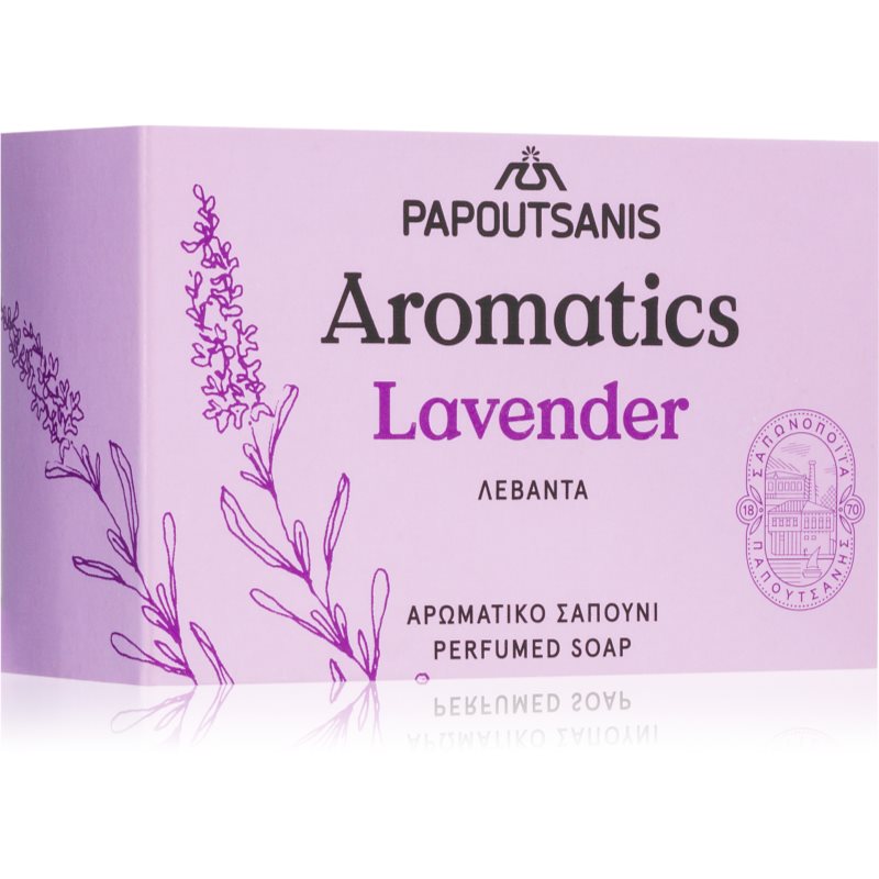 PAPOUTSANIS Aromatics Lavender Szilárd szappan 100 g-Ár