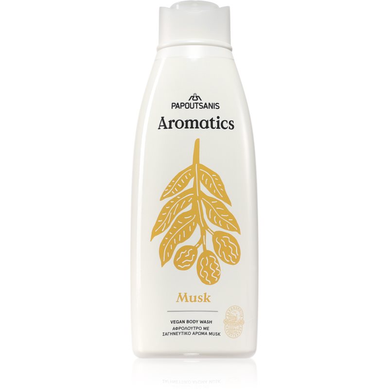 PAPOUTSANIS Aromatics Musk tusfürdő gél testre 650 ml-Ár
