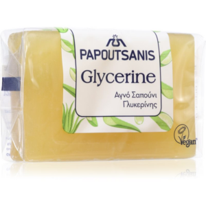 PAPOUTSANIS Glycerine Green Szilárd szappan testre 125 g-ár