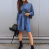 PARISA Blue Dstreet Dress Out