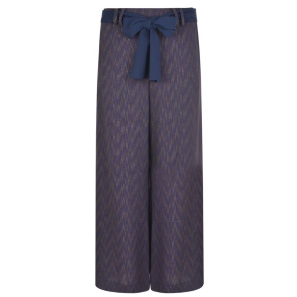 PATRIZIA PEPE Loose Fit magas derekú print nadrág
