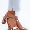 PE1 Champagne Wedge Sandals Glindra