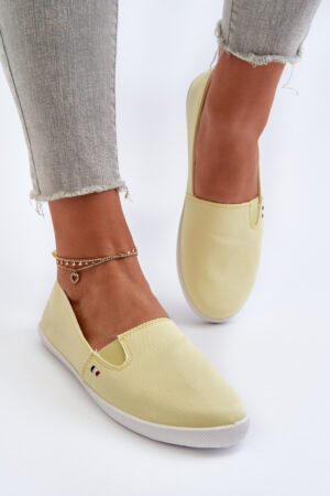 PE1 Női Sárga Slip-On Sneakers Adrancia