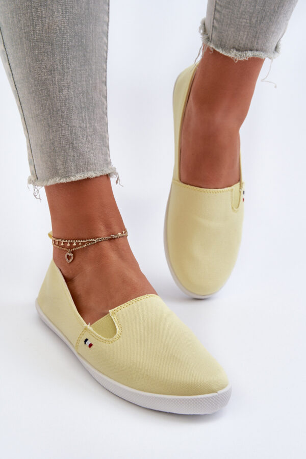 PE1 Női Sárga Slip-On Sneakers Adrancia