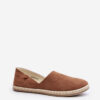 PE1 Női velúr Espadrilles barna Vulcano
