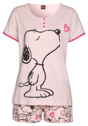 PEANUTS Rövidek  rózsaszín / neon-rózsaszín / fekete-hu