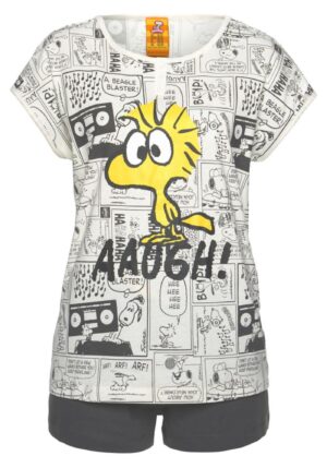 PEANUTS Rövidek  sárga / szürke / fehér-hu