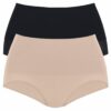 PETITE FLEUR Alakformáló body  testszínű / fekete