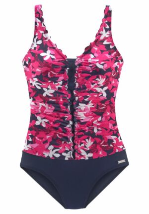 PETITE FLEUR Fürdőruhák  sötétkék / rózsaszín / fehér