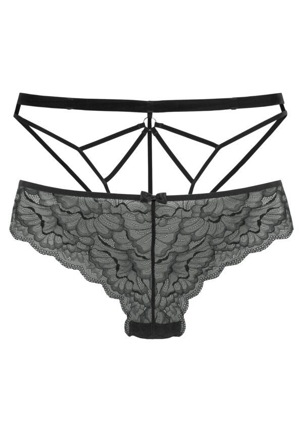 PETITE FLEUR GOLD String bugyik  fekete-hu
