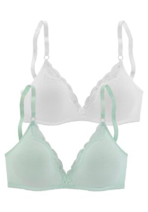 PETITE FLEUR Melltartó  menta / fehér-hu