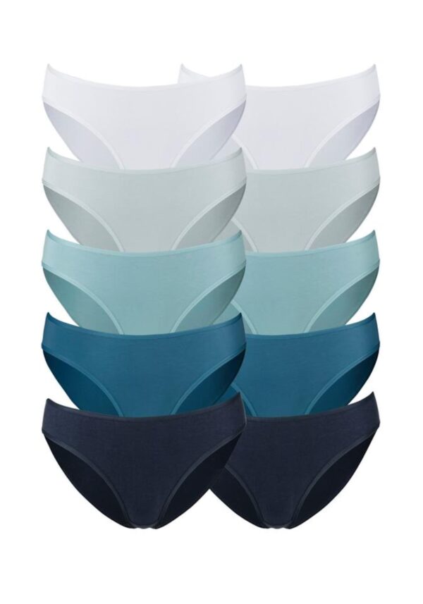 PETITE FLEUR Slip  éjkék / azúr / világoskék / benzin / fehér
