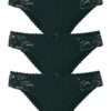 PETITE FLEUR Slip  fekete