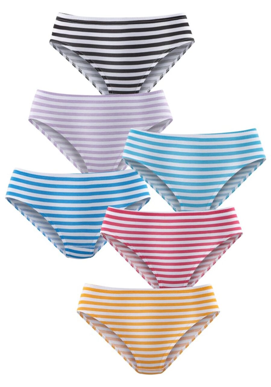 PETITE FLEUR Slip  kék / sárga / lila / piros-hu