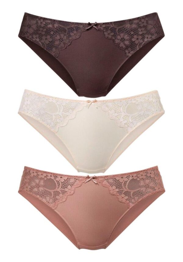 PETITE FLEUR Slip  testszínű / csokoládé / púder
