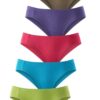 PETITE FLEUR Slip  vízszín / encián / mokka / alma / ciklámen