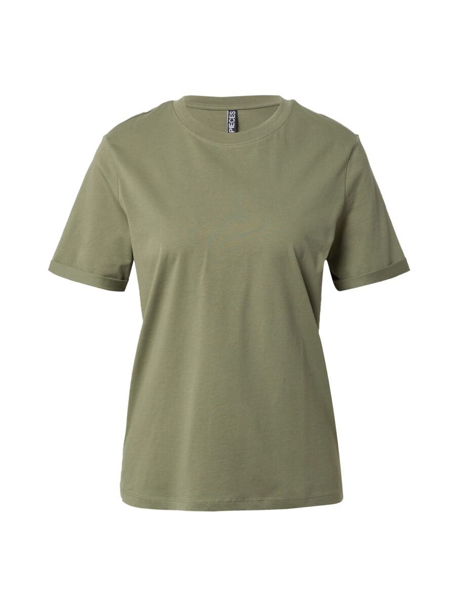 PIECES Póló 'Ria'  khaki-hu