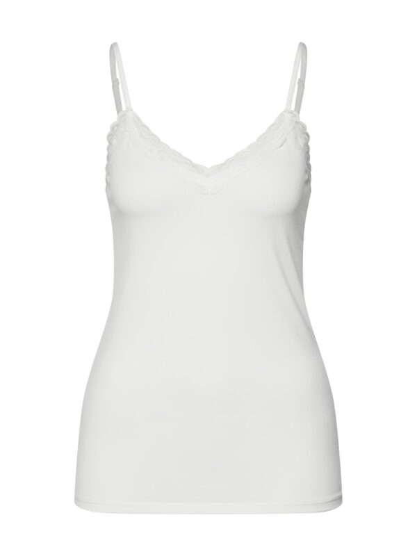 PIECES Top 'Kate'  fehér