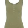 PIECES Top 'Kitte'  khaki-hu