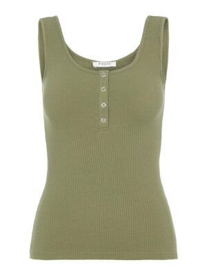 PIECES Top 'Kitte'  khaki-hu