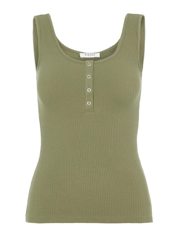PIECES Top 'Kitte'  khaki-hu