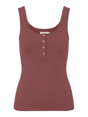 PIECES Top 'PCKitte'  gesztenyebarna-hu