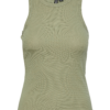 PIECES Top 'RUKA'  khaki-Hungary