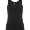 PIECES Top 'Sirene'  fekete
