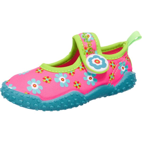 PLAYSHOES Félcipő  vízszín / kiwi / rózsaszín / piros / fehér