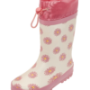PLAYSHOES Gumicsizmák 'Margariten'  sárga / rózsa / fáradt rózsaszín / fehér-Ár