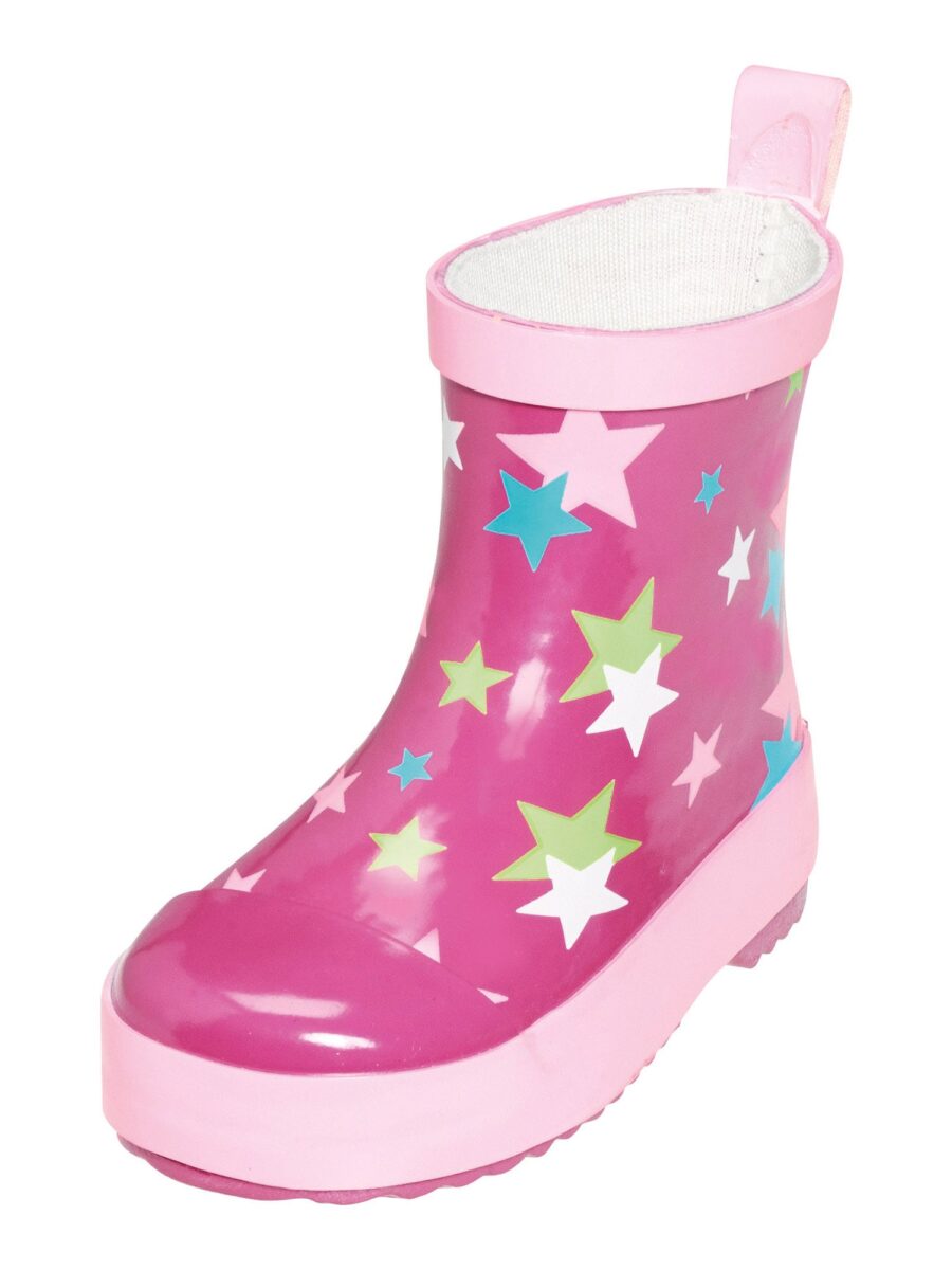 PLAYSHOES Gumicsizmák  kék / zöld / rózsaszín / rózsaszín / fehér-hu