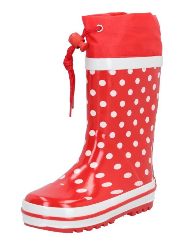 PLAYSHOES Gumicsizmák  piros / fehér
