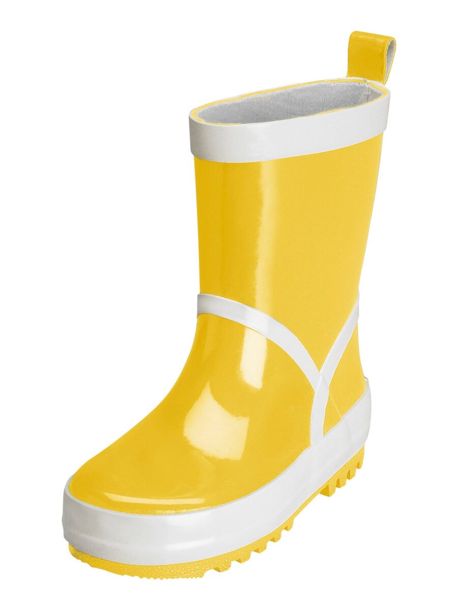 PLAYSHOES Gumicsizmák  sárga / fehér-hu