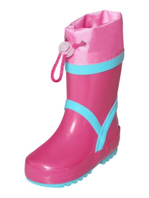 PLAYSHOES Gumicsizmák  türkiz / rózsaszín-hu