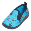 PLAYSHOES Házi cipő 'Baustelle'  türkiz / sötétkék / vegyes színek