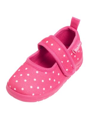 PLAYSHOES Házi cipő  rózsaszín / fehér-hu