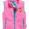 PLAYSHOES Mellény 'DIE MAUS'  türkiz / okker / aranysárga / rózsaszín-hu