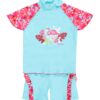 PLAYSHOES UV-védelem 'Flamingo'  türkiz / vegyes színek / rózsaszín